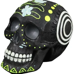 Aqua Della Dia De Los Muertos Schedel 4 - Aquarium - Ornament - 16.7x11.7x13.2 cm