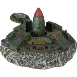 Aqua Della Leger Raketsilo - Aquarium - Ornament - 17.2x16.8x10.5 cm