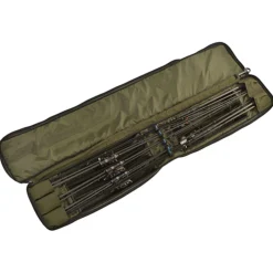 Aqua Products Full Rod Holdall Black Series - Foudralen - 200x30x25 cm Groen