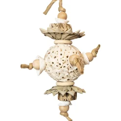 Back Zoo Nature Ball & Shells - Vogelspeelgoed - 16x8x23 cm Natural