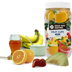 Back Zoo Nature Fruit Cups In Pot - Vogelsnack - 24 stuks