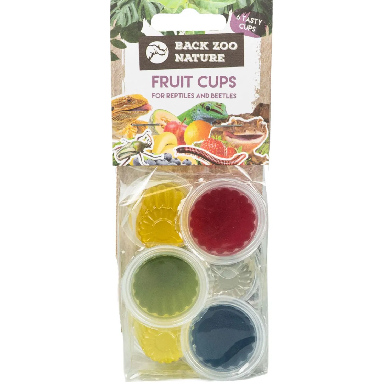 Back Zoo Nature Fruit Cups - Vogelsnack - Mix 6 stuks