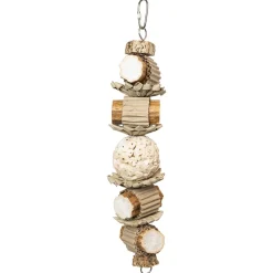Back Zoo Nature Soft Wood Stacker - Vogelspeelgoed - 9x9x38 cm Natural