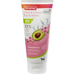 Beaphar Bio Shampoo Kat En Kitten - Kattenvachtverzorging - 200 ml
