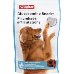Beaphar Glucosamine Snacks - Voedingssupplement - Gewrichten - Spieren - Kalkoen 150 g