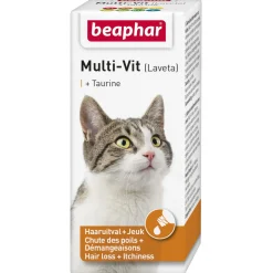 Beaphar Lavita Kat - Voedingssupplement - Huid - Vacht - 20 ml