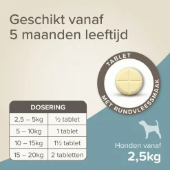 Beaphar Wormtablet All In One Hond Rund - Anti wormenmiddel