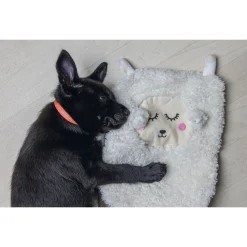 Beeztees Puppy Geurlap Sjiepo - Hondenspeelgoed - 40x22x5 cm Wit