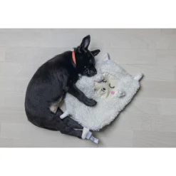Beeztees Puppy Geurlap Sjiepo - Hondenspeelgoed - 40x22x5 cm Wit
