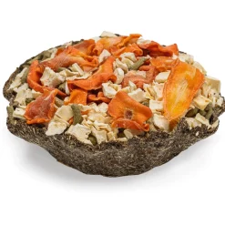 Beeztees Saladebakje - Knaagdiersnack - Wortel Pastinaak 115 g