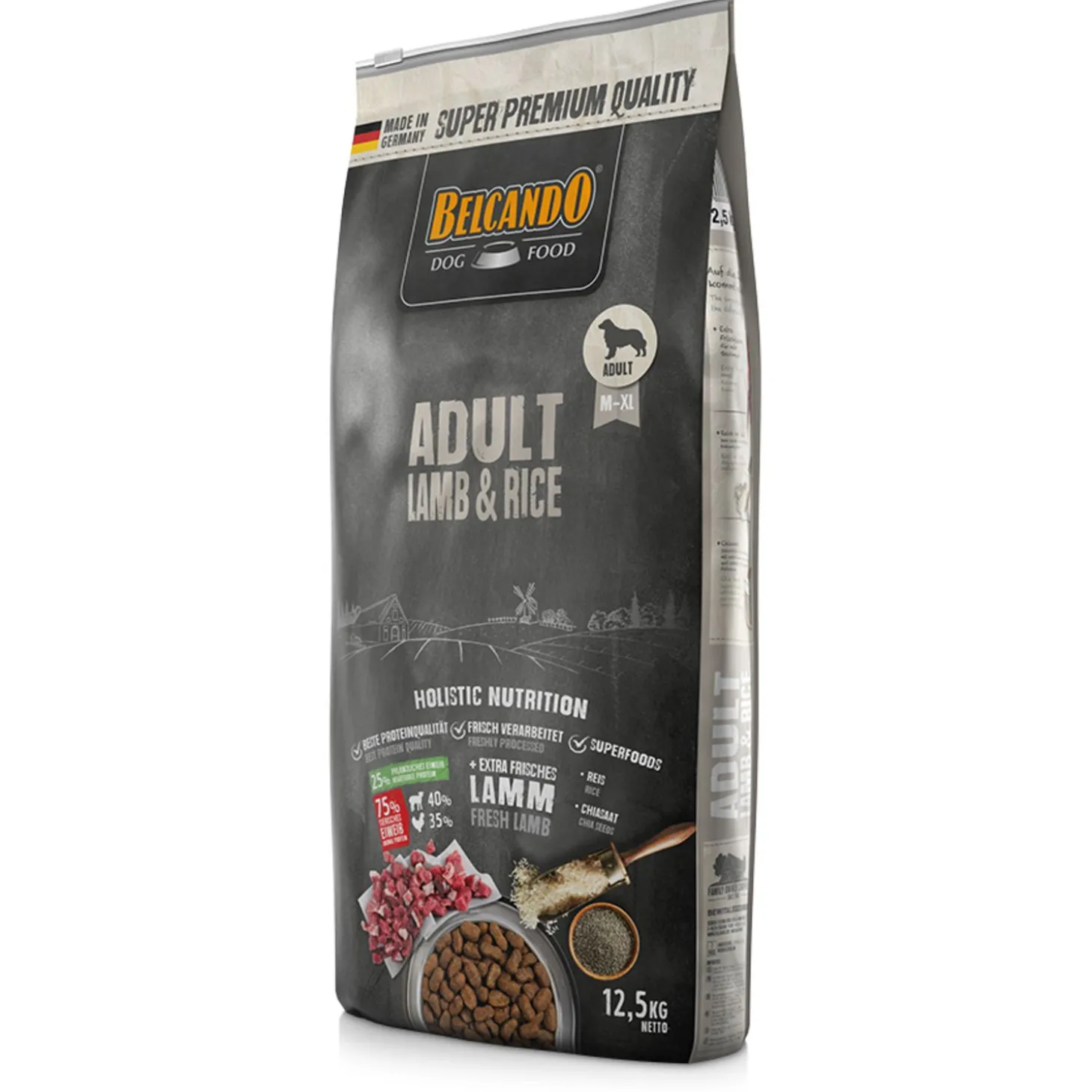Belcando Adult - Hondenvoer - Lam Rijst 12.5 kg