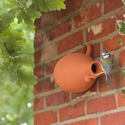 Best For Birds Nestkast Kruik - Broeden - 25x14x17 cm Terracotta