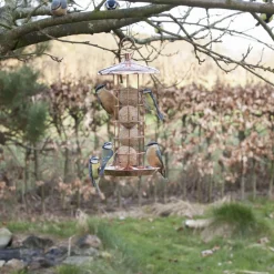 Best For Birds Vetbollenautomaat - Voersilo - 16.5x16.5x30.5 cm