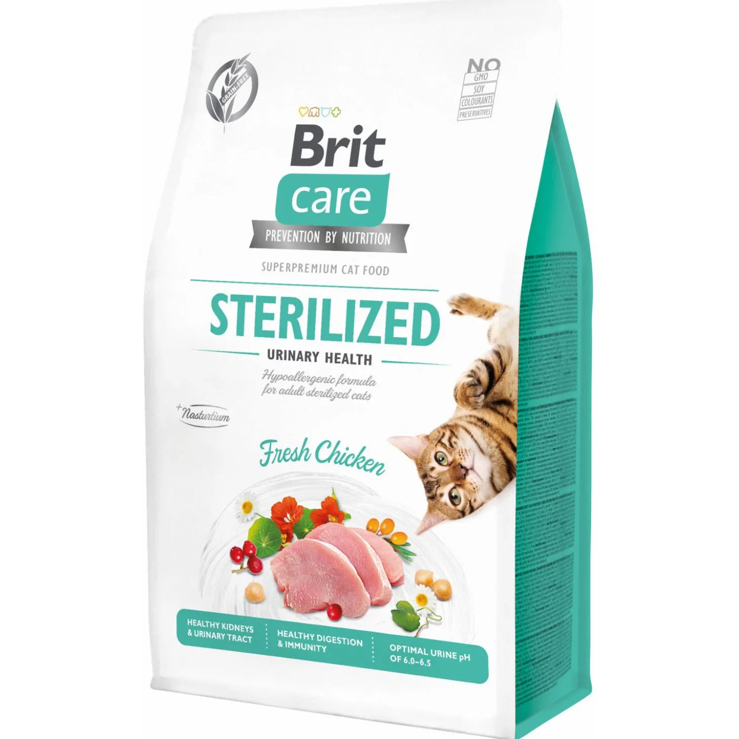 Brit Sterilized Urinary Health. Kip - Kattenvoer