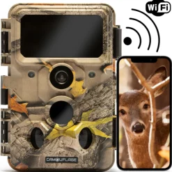 Camouflage Ez60 - Wildlife camera - 13.3x10.5x7.8 cm Zand Camouflage