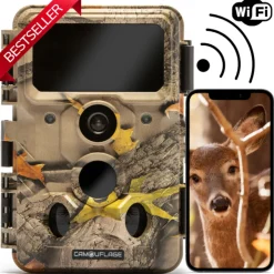 Camouflage Ez60 - Wildlife camera - 13.3x10.5x7.8 cm Zand Camouflage