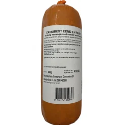 Carnibest Eend/Rijst - Diepvriesvoer - Eend Rijst 500 g