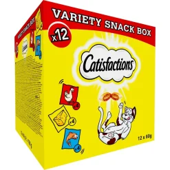 Catisfactions Megabox - Kattensnack - 12x60 g