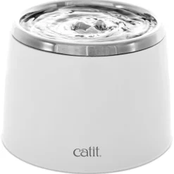 Catit Drinkfontein - Kattendrinkbak - 2 l Wit Edelstaal