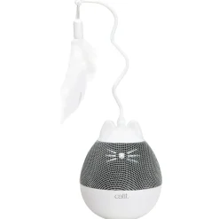 Catit Pixi Spinner - Kattenspeelgoed - Wit Grijs