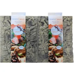 Ceramicnature Cn Slimline Rock Colorado Brown Bruin - Aquarium - Achterwand