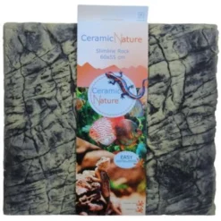 Ceramicnature Cn Slimline Rock Colorado Brown Bruin - Aquarium - Achterwand