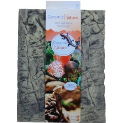 Ceramicnature Cn Slimline Rock Colorado Brown Bruin - Aquarium - Achterwand