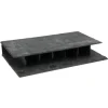Ceramicnature Leisteen Straat Enkel Recht - Aquarium - Ornament - 27x18x4 cm