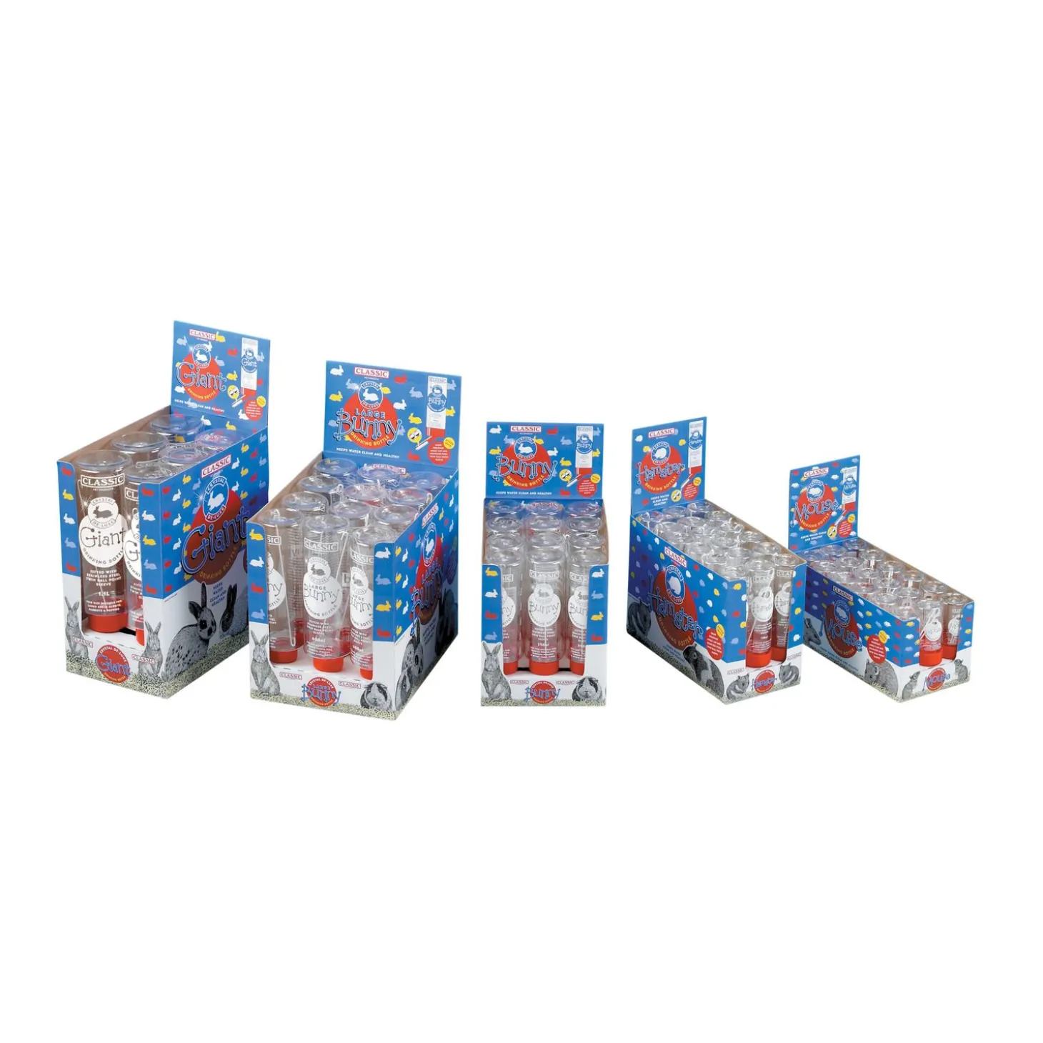 Classic Drinkfles Muis Plastic - Waterfontein
