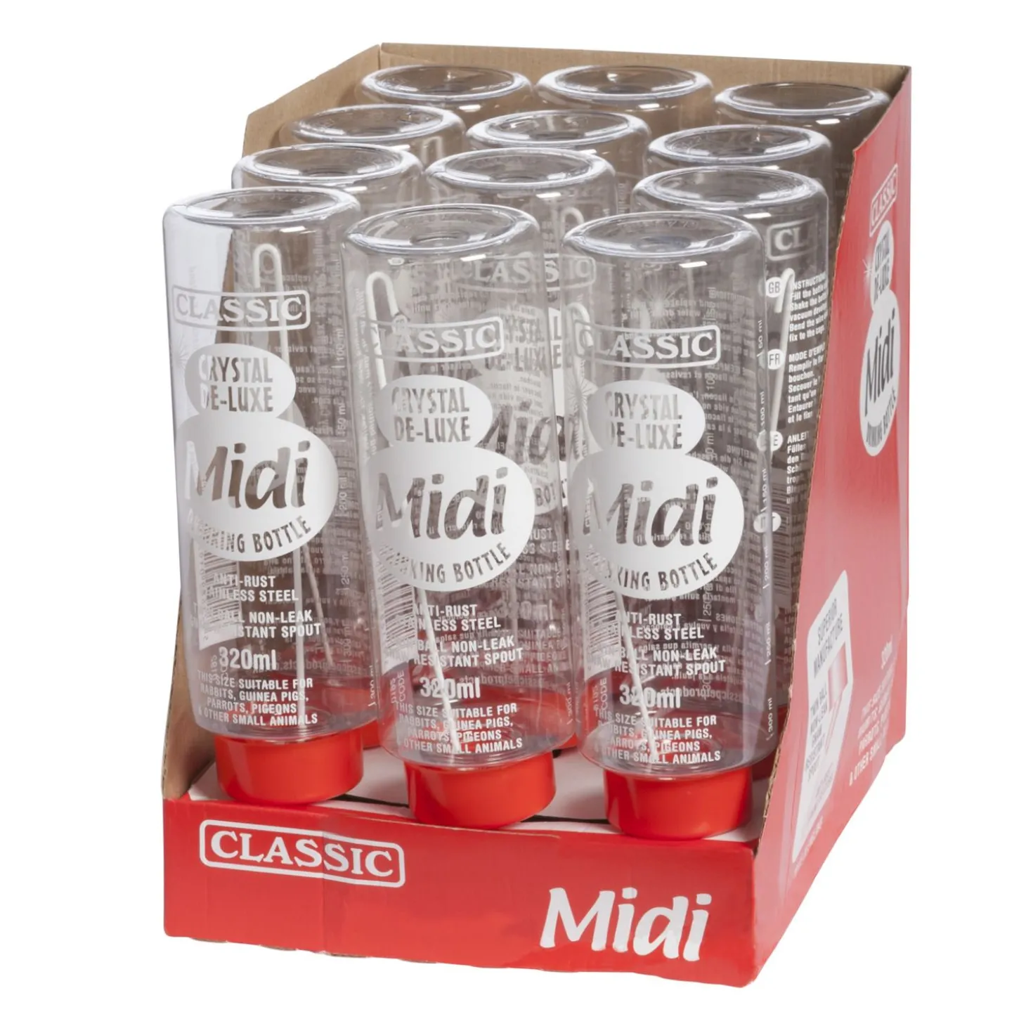 Classic Drinkfles Muis Plastic - Waterfontein