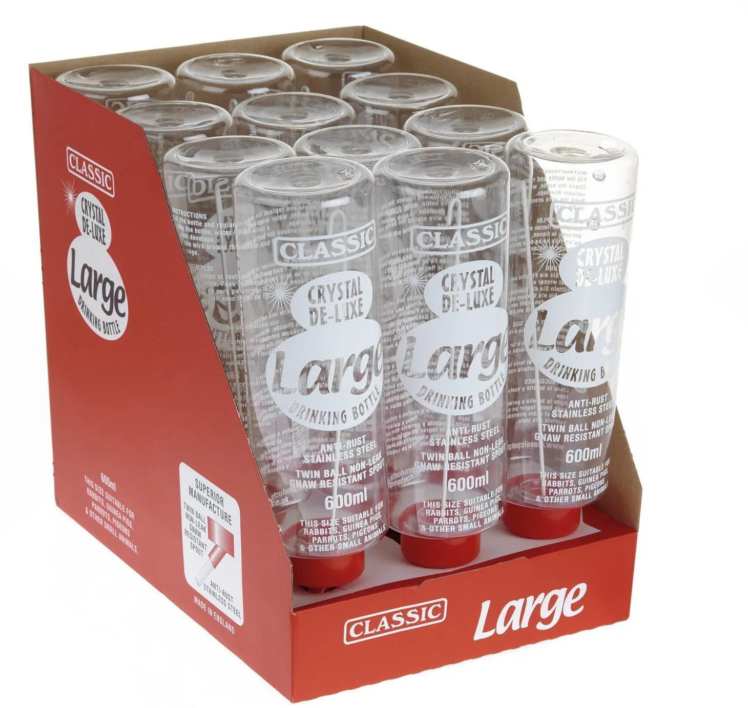 Classic Drinkfles Muis Plastic - Waterfontein