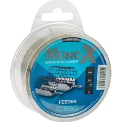 C-Tec Mono X Feeder Brown 0.30mm/7.6kg 400m - Vislijn -