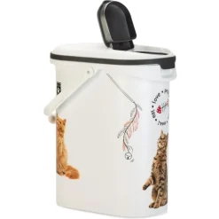 Curver Voercontainer Kat - Kattenvoerbewaarbak - 10 l