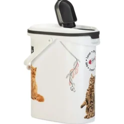 Curver Voercontainer Kat - Kattenvoerbewaarbak - 10 l