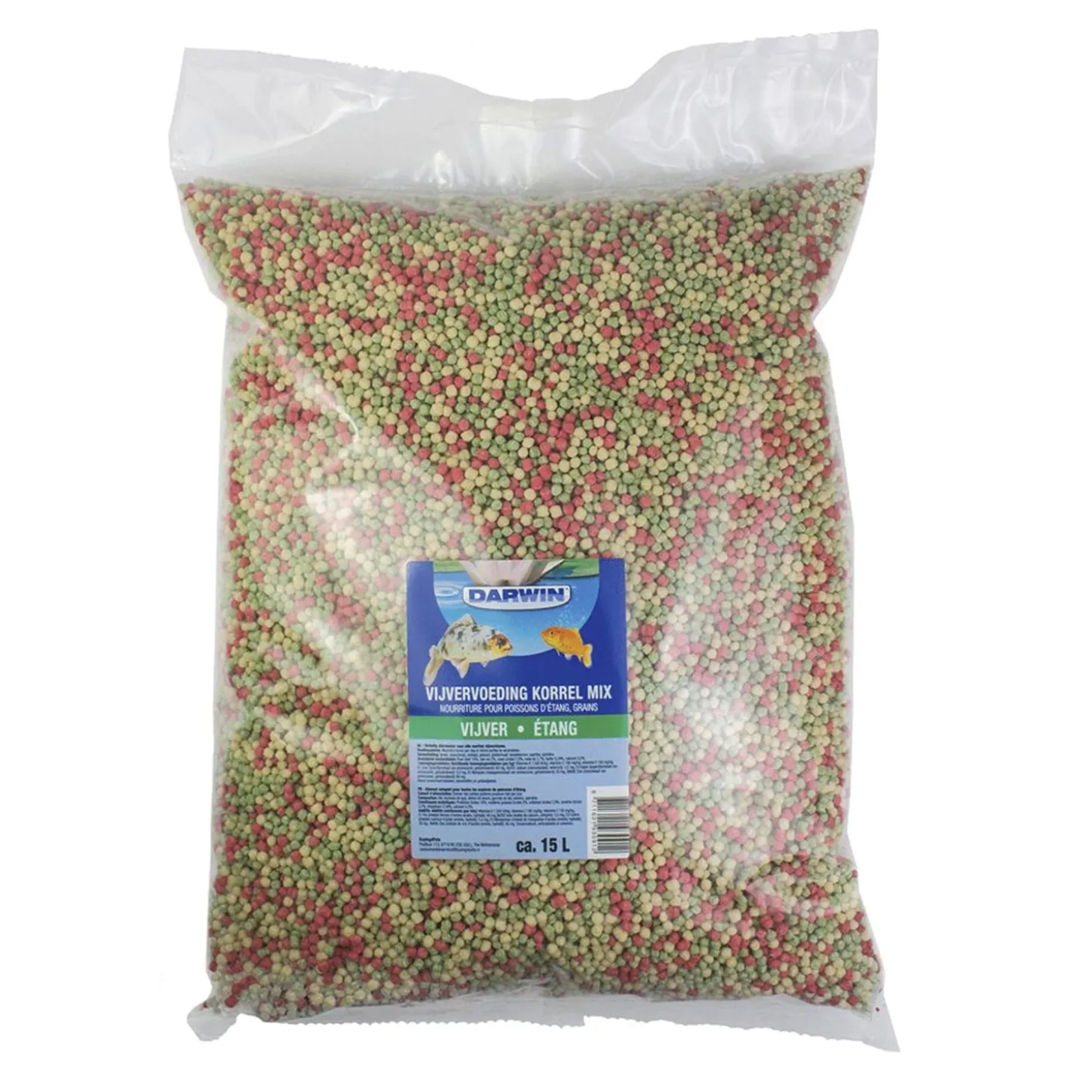 Darwin Vijvervoer Korrels - Vijvervoer - 15 l