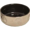 De Boon Katteneetbak Royal - Kattenvoerbak - 13 cm Zilver Zwart