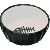 De Boon Katteneetbak Vis - Kattenvoerbak - 11 cm Zilver Wit