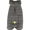 Dgs Hemlock Puffy Jas - Hondenkleding - 66 cm Grijs