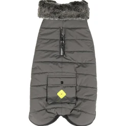 Dgs Hemlock Puffy Jas - Hondenkleding - 51 cm Grijs