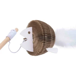 District 70 Bait Kattenhengel - Kattenspeelgoed - 55x40x18 cm Wit