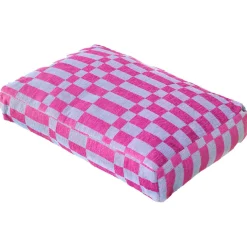Dogguo Block Bed Blauw&Raspberry - Hondenmatras