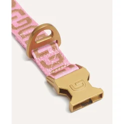Dogguo Collar - Hondenhalsband - 28-40 cm Pink Mokka S