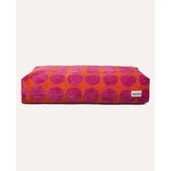 Dogguo Dot Bed - Hondenmatras - 85x55x15 cm Oranje Magenta M