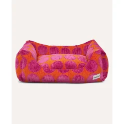 Dogguo Dot Sofa - Hondenmatras - 100x78x20 cm Oranje Magenta L