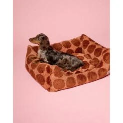 Dogguo Dot Sofa - Hondenmatras - 80x60x26 cm Mokka Bruin M