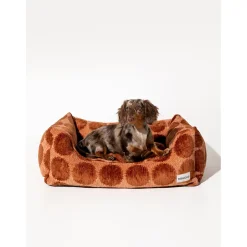 Dogguo Dot Sofa - Hondenmatras - 80x60x26 cm Mokka Bruin M