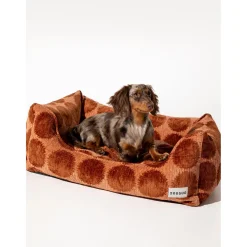 Dogguo Dot Sofa - Hondenmatras - 100x78x20 cm Mokka Bruin L