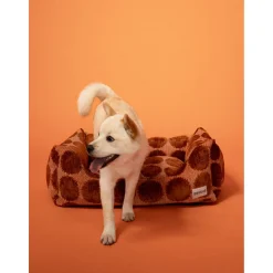 Dogguo Dot Sofa - Hondenmatras - 100x78x20 cm Mokka Bruin L