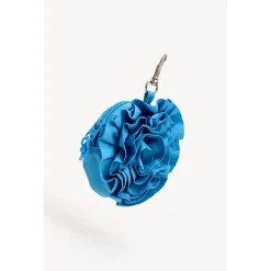 Dogguo Flower Poepzakjes Houder - Hondenriem - Ø10x3 cm Blauw Voor Honden