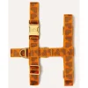 Dogguo Harness - Hondentuig - 40-67 cm Oranje Bruin L